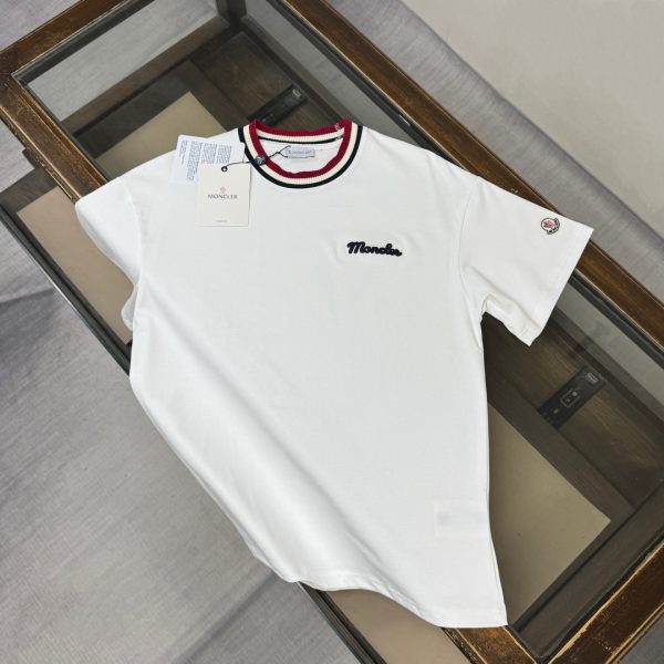 designer,replica,clothing,fake,1:1,lv,luxury,high quality MONCLER Spring/Summer New Arrival: Short-Sleeve Crew Neck T-Shirt, Unisex (C2R5NO)
