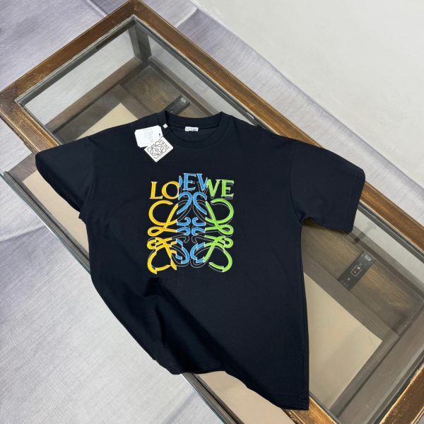 designer,replica,clothing,fake,1:1,lv,luxury,high quality LOEWE Spring/Summer New Arrival: Short-Sleeve Crew Neck T-Shirt, Unisex (X2W0R3)