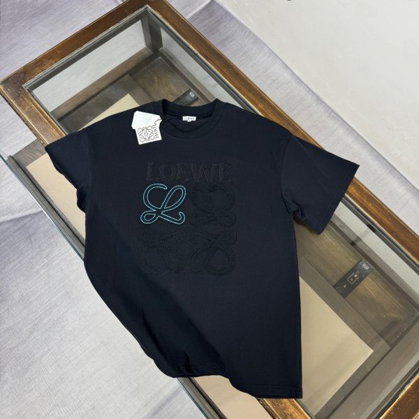 designer,replica,clothing,fake,1:1,lv,luxury,high quality LOEWE Spring/Summer New Arrival: Short-Sleeve Crew Neck T-Shirt, Unisex (L2SMCG)