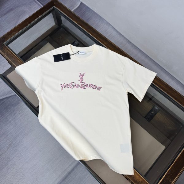 designer,replica,clothing,fake,1:1,lv,luxury,high quality YSL Spring/Summer New Arrival Short-Sleeve Crew Neck T-Shirt, Unisex (LJDQ16)