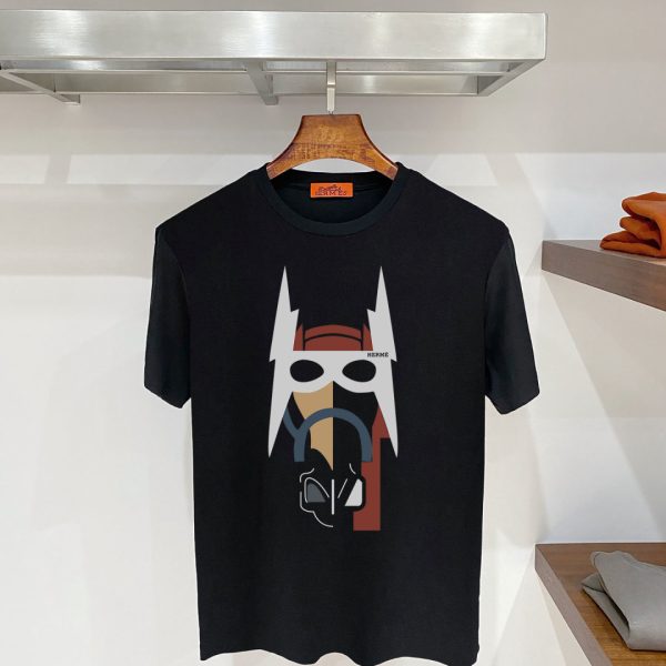 designer,replica,clothing,fake,1:1,lv,luxury,high quality Hermès H47 Summer New Mercerized Cotton Short-Sleeve T-Shirt (ME0HA6)
