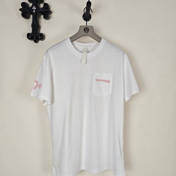 designer,replica,clothing,fake,1:1,lv,luxury,high quality Chrome Hearts Tokyo Limited Edition Cherry Blossom Pink Short-Sleeve T-Shirt (U2QWVL)