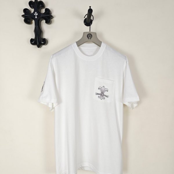 designer,replica,clothing,fake,1:1,lv,luxury,high quality Chrome Hearts Scout Flower Roller Short-Sleeve T-Shirt (1L0CT0)