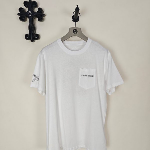 designer,replica,clothing,fake,1:1,lv,luxury,high quality Chrome Hrome Gold Coin Cross Short-Sleeve T-Shirt (SWXYKH)