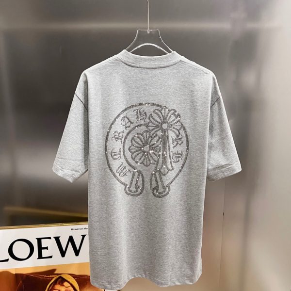 designer,replica,clothing,fake,1:1,lv,luxury,high quality Chrome Hearts Spring/Summer New Arrival Short-Sleeve T-Shirt (EB0FVX)