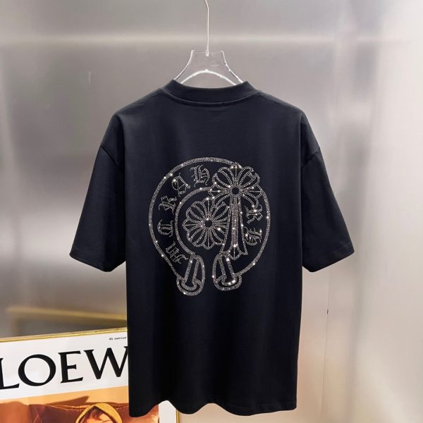 designer,replica,clothing,fake,1:1,lv,luxury,high quality Chrome Hearts Spring/Summer New Arrival Short-Sleeve T-Shirt (O9Q4W8)