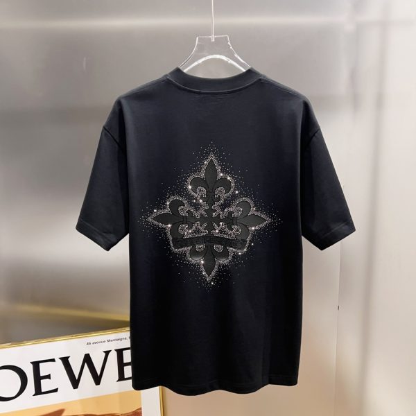 designer,replica,clothing,fake,1:1,lv,luxury,high quality Chrome Hearts Spring/Summer New Arrival Short-Sleeve T-Shirt (JHBY4N)