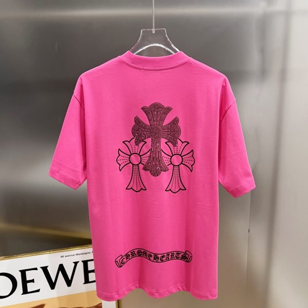 designer,replica,clothing,fake,1:1,lv,luxury,high quality Chrome Hearts Spring/Summer New Arrival Short-Sleeve T-Shirt (IM173A)