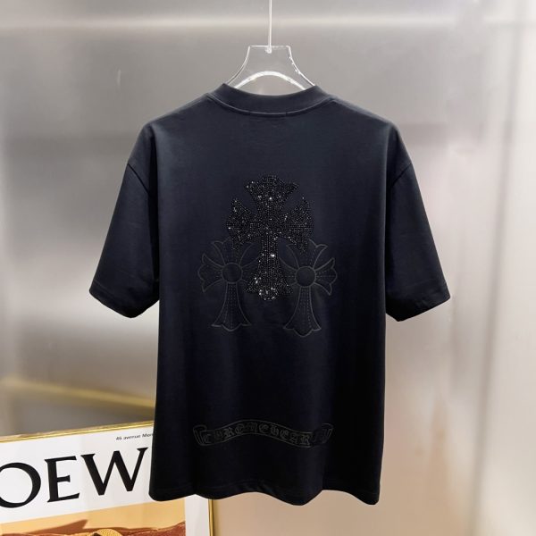 designer,replica,clothing,fake,1:1,lv,luxury,high quality Chrome Hearts Spring/Summer New Arrival Short-Sleeve T-Shirt (OHB2ZX)