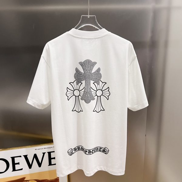designer,replica,clothing,fake,1:1,lv,luxury,high quality Chrome Hearts Spring/Summer New Arrival Short-Sleeve T-Shirt (RJ2QHW)