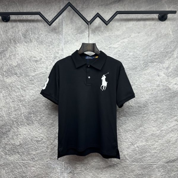 designer,replica,clothing,fake,1:1,lv,luxury,high quality Ralph Lauren’s new large logo embroidered equestrian design polo shirt/T-shirt for couples (7BEHC7)