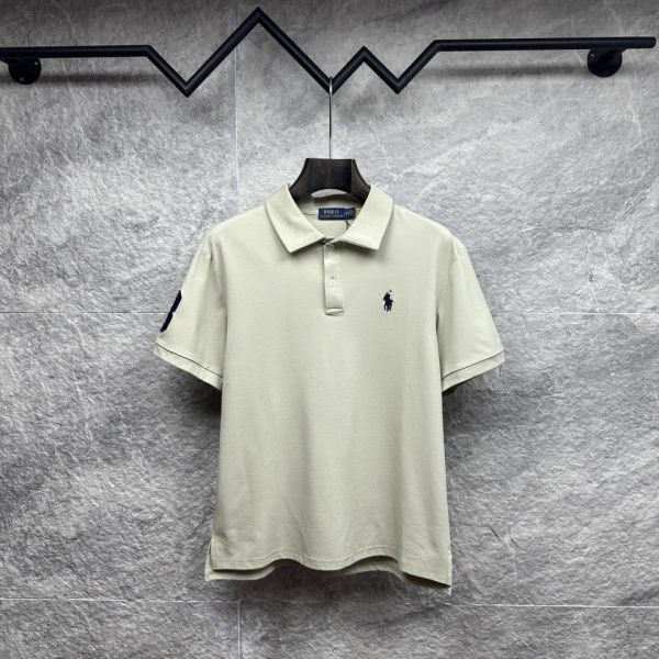 designer,replica,clothing,fake,1:1,lv,luxury,high quality Ralph Lauren’s new small logo equestrian embroidered logo polo shirt/T-shirt for couples (89ZQ0Z)