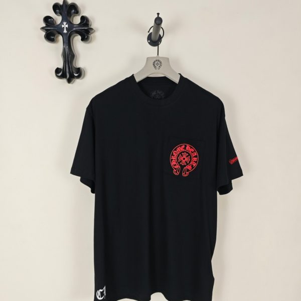 designer,replica,clothing,fake,1:1,lv,luxury,high quality Chrome Hearts London Exclusive: Vine and Horseshoe Short-Sleeve T-Shirt (SYAJXE)