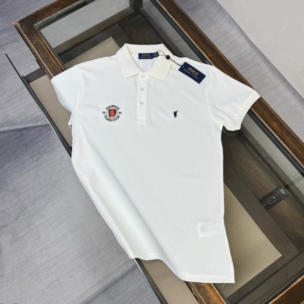 designer,replica,clothing,fake,1:1,lv,luxury,high quality Polo Ralph Lauren’s latest business casual short-sleeved collared polo shirt, unisex (E13FYI)
