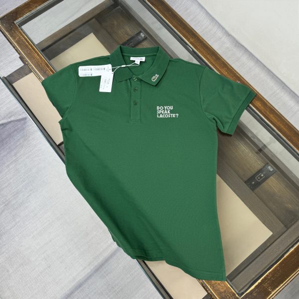 designer,replica,clothing,fake,1:1,lv,luxury,high quality Latest LACOSTE business casual short-sleeved polo shirt with turn-down collar, unisex style (7CWQH9)