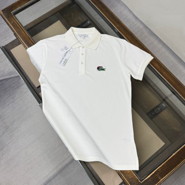 designer,replica,clothing,fake,1:1,lv,luxury,high quality Latest LACOSTE business casual short-sleeved polo shirt with turn-down collar, unisex style (KBYGY6)