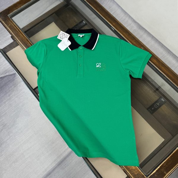 designer,replica,clothing,fake,1:1,lv,luxury,high quality LOEWE’s latest business casual short-sleeved polo shirt with turn-down collar, unisex (6TJN6T)
