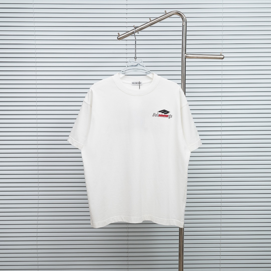 designer,replica,clothing,fake,1:1,lv,luxury,high quality Balenciaga 3M color-blocked embroidered distressed short-sleeved T-shirt, color (MBE7RA) designer,replica,clothing,fake,1:1,lv,luxury,high quality Balenciaga 3M color-blocked embroidered distressed short-sleeved T-shirt, color (MBE7RA)