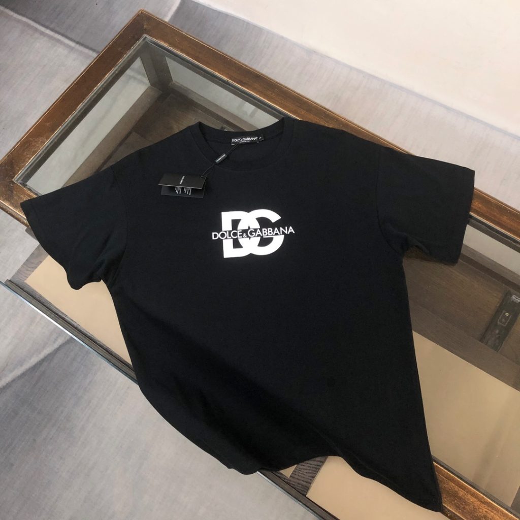 designer,replica,clothing,fake,1:1,lv,luxury,high quality Dolce & Gabbana Summer New Crew Neck Short-Sleeve T-Shirt (ODNKYC)