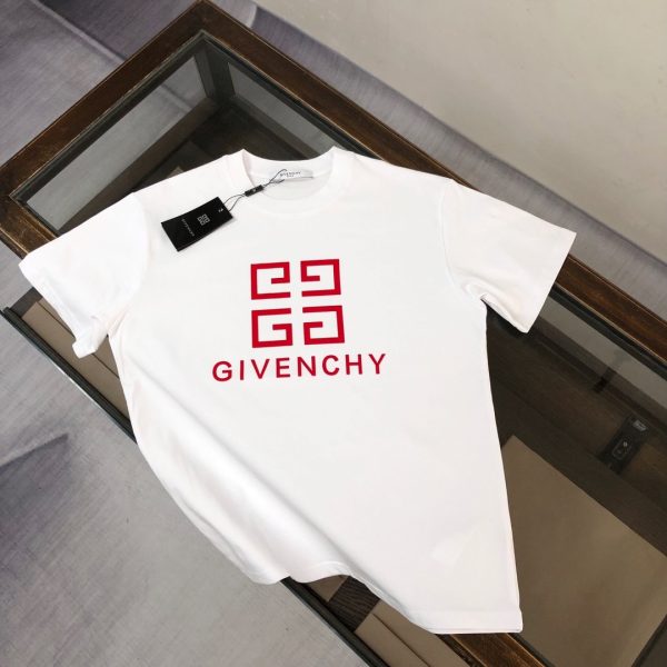 designer,replica,clothing,fake,1:1,lv,luxury,high quality Givenchy’s latest couple’s short-sleeved T-shirt (V6DN55)