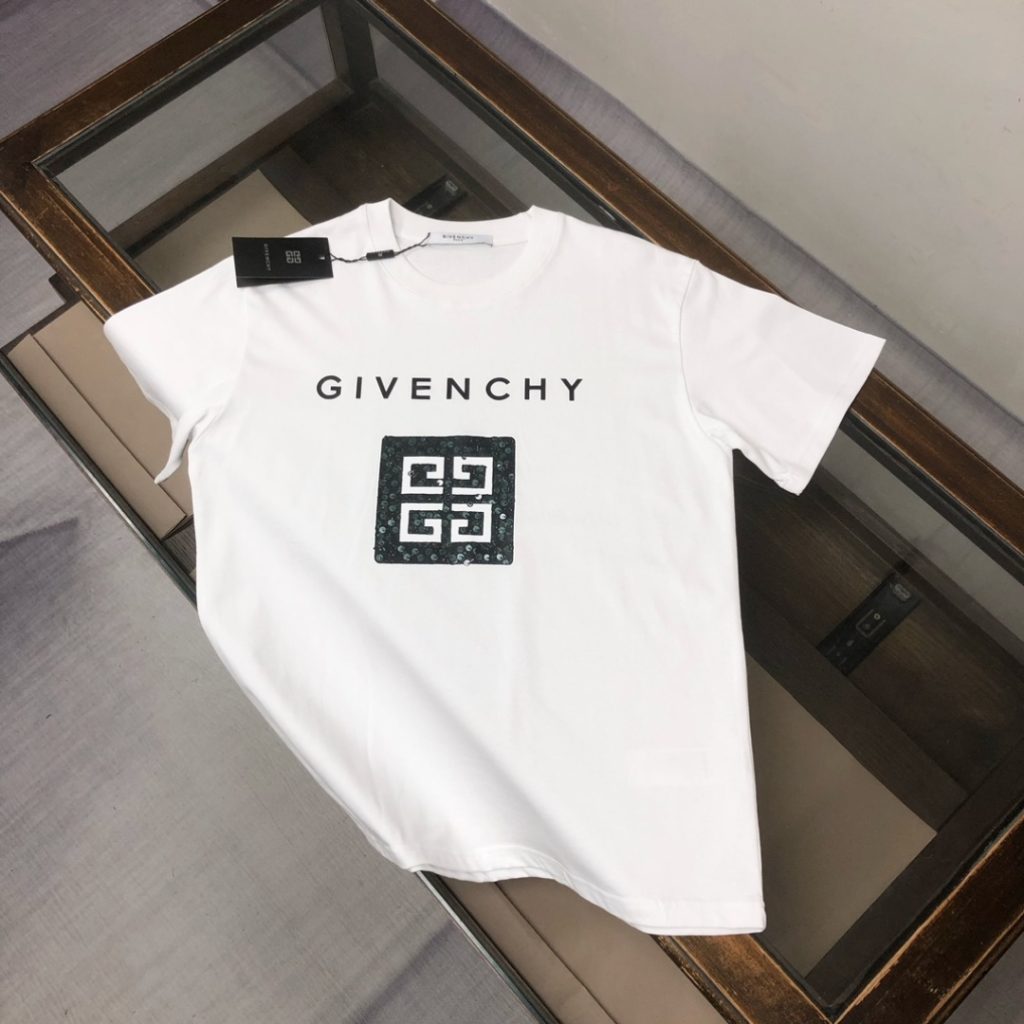 designer,replica,clothing,fake,1:1,lv,luxury,high quality GIVENCHY Summer New Crew Neck Short-Sleeve T-Shirt (WS3KAF)