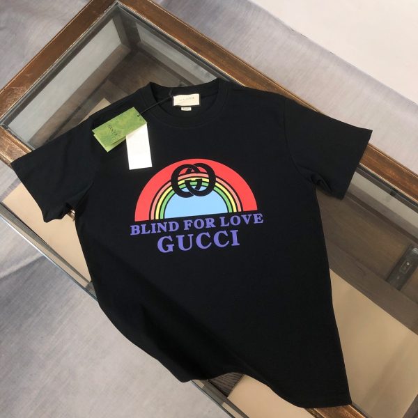 designer,replica,clothing,fake,1:1,lv,luxury,high quality GUCCI Summer New Crew Neck Short-Sleeve T-Shirt (V750N4)