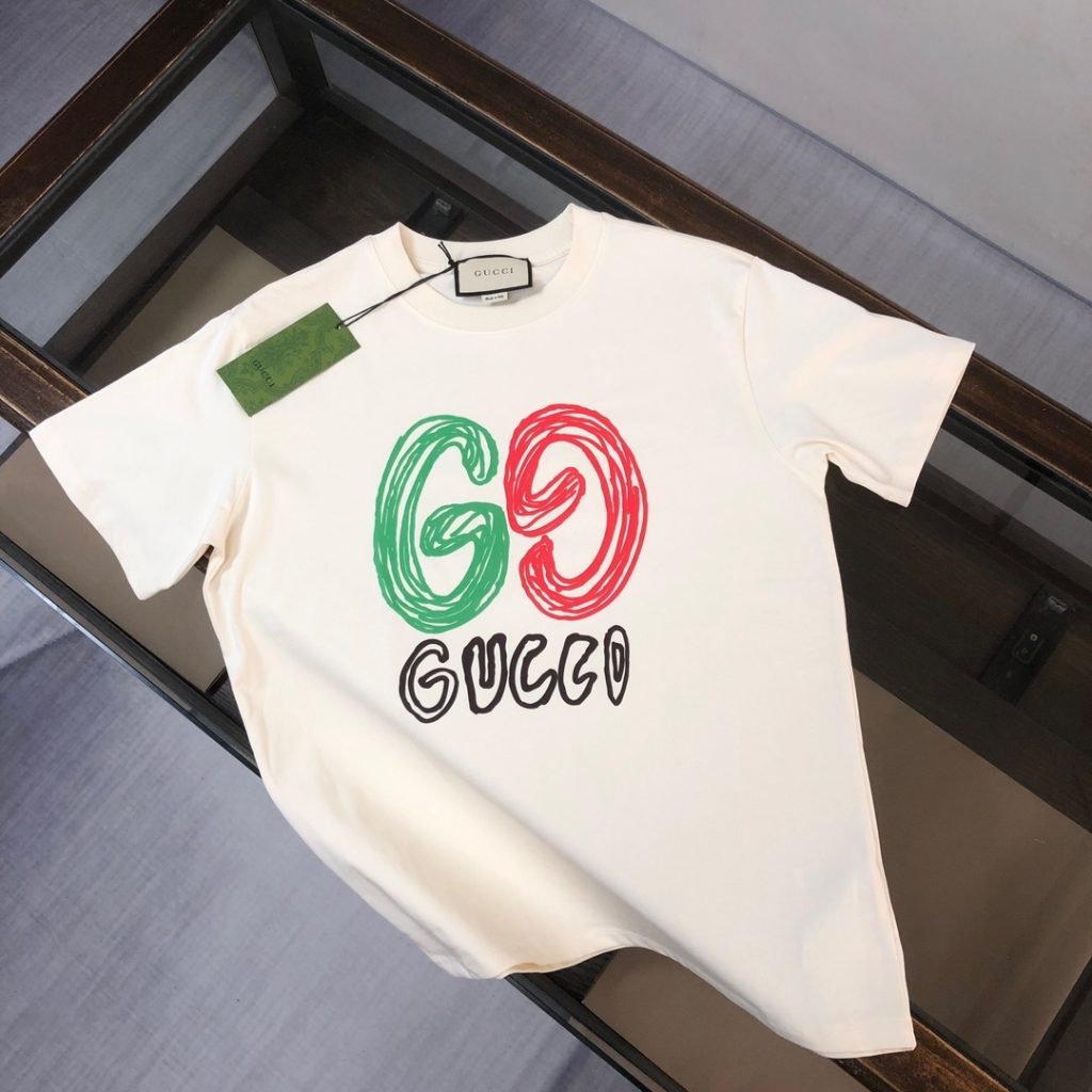designer,replica,clothing,fake,1:1,lv,luxury,high quality GUCCI Summer New Crew Neck Short-Sleeve T-Shirt (9VQ7ZS)