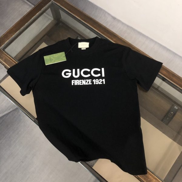 designer,replica,clothing,fake,1:1,lv,luxury,high quality GUCCI Summer New Crew Neck Short-Sleeve T-Shirt (AF2A0Z)
