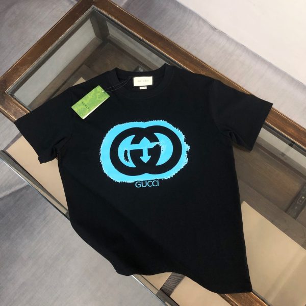 designer,replica,clothing,fake,1:1,lv,luxury,high quality GUCCI Summer New Crew Neck Short-Sleeve T-Shirt (WQ62SD)