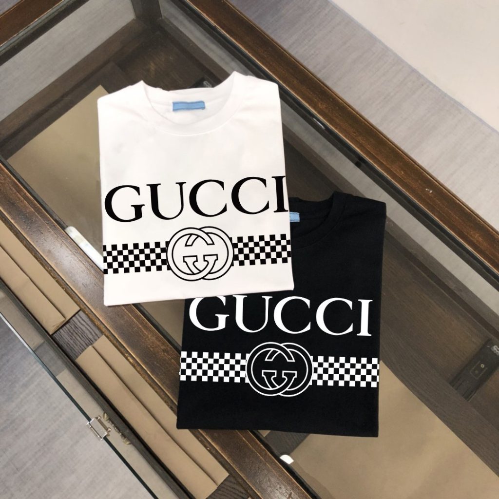 designer,replica,clothing,fake,1:1,lv,luxury,high quality GUCCI Summer New Crew Neck Short-Sleeve T-Shirt (8CJJ4N)