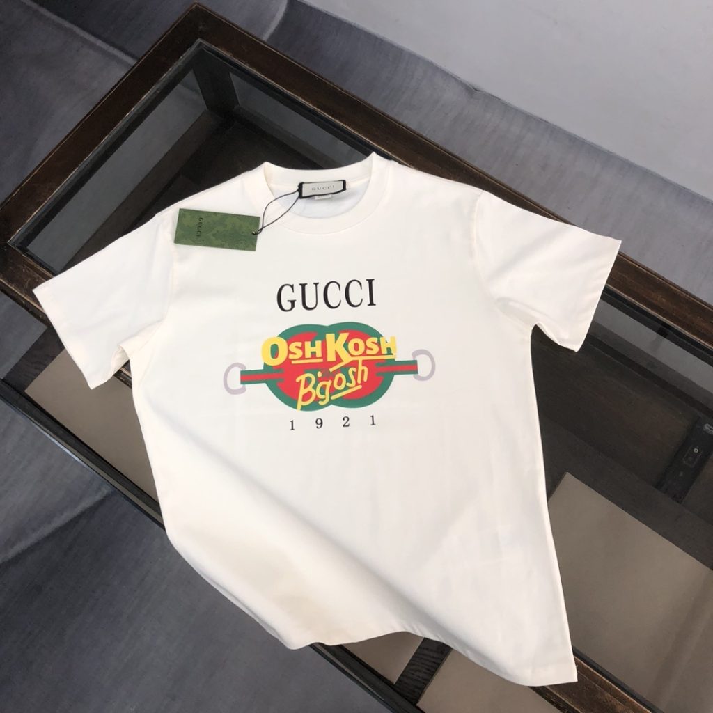 designer,replica,clothing,fake,1:1,lv,luxury,high quality GUCCI Summer New Crew Neck Short-Sleeve T-Shirt (NUCHMQ)