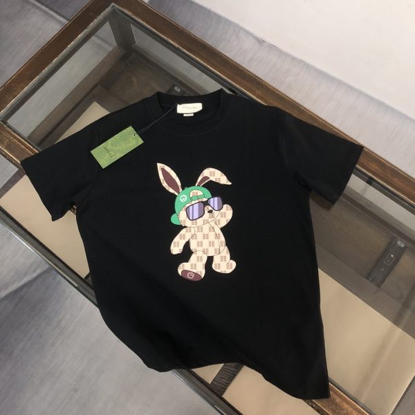 designer,replica,clothing,fake,1:1,lv,luxury,high quality GUCCI Summer New Crew Neck Short-Sleeve T-Shirt (WOT26Q)