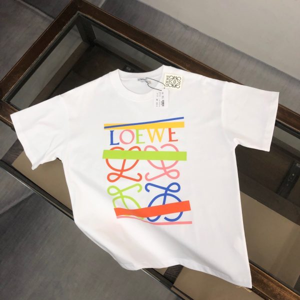 designer,replica,clothing,fake,1:1,lv,luxury,high quality LOEWE Summer New Crew Neck Short-Sleeve T-Shirt (BUFFH1)