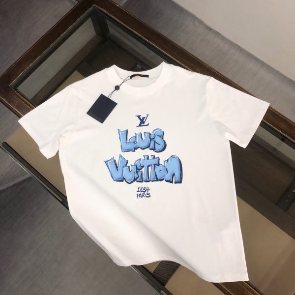 designer,replica,clothing,fake,1:1,lv,luxury,high quality LV Summer New Crew Neck Short-Sleeve T-Shirt (60FY5Y)