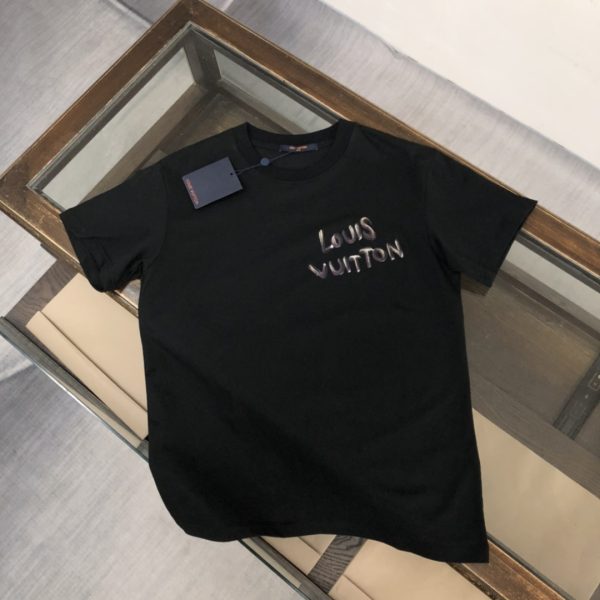 designer,replica,clothing,fake,1:1,lv,luxury,high quality LV Summer New Crew Neck Short-Sleeve T-Shirt (B4073W)