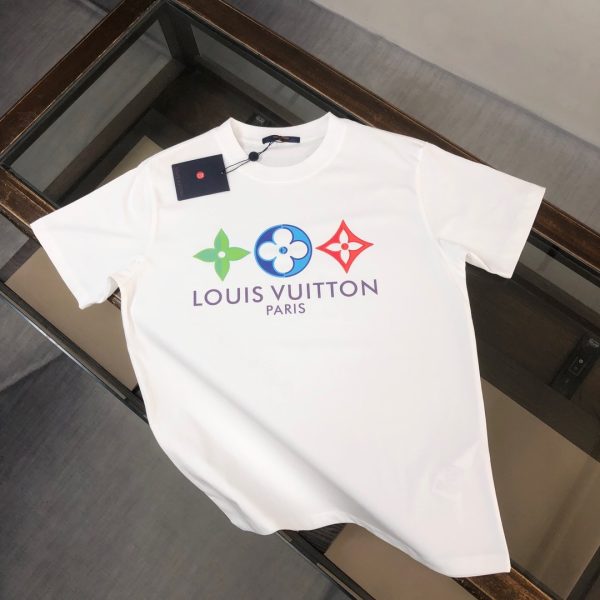 designer,replica,clothing,fake,1:1,lv,luxury,high quality LV Summer New Crew Neck Short-Sleeve T-Shirt (G69KKN)