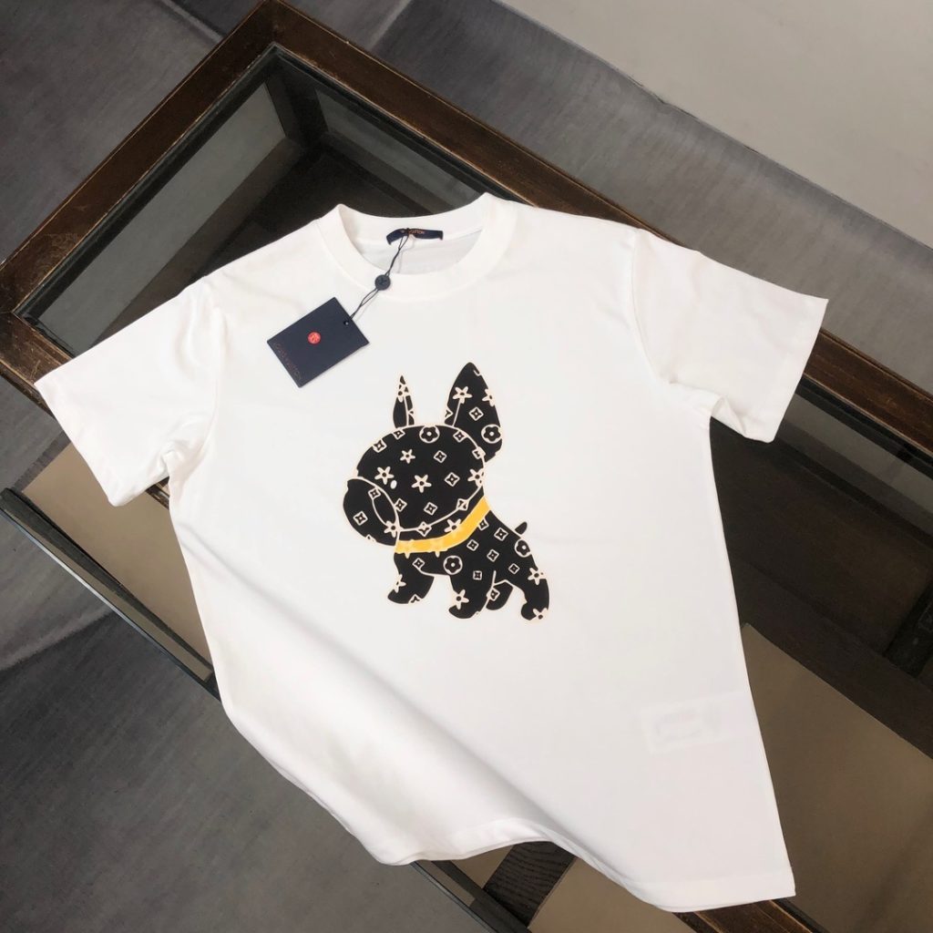 designer,replica,clothing,fake,1:1,lv,luxury,high quality LV Summer New Crew Neck Short-Sleeve T-Shirt (SJONW8)