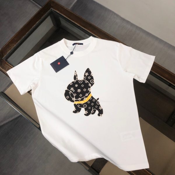designer,replica,clothing,fake,1:1,lv,luxury,high quality LV Summer New Crew Neck Short-Sleeve T-Shirt (SJONW8)