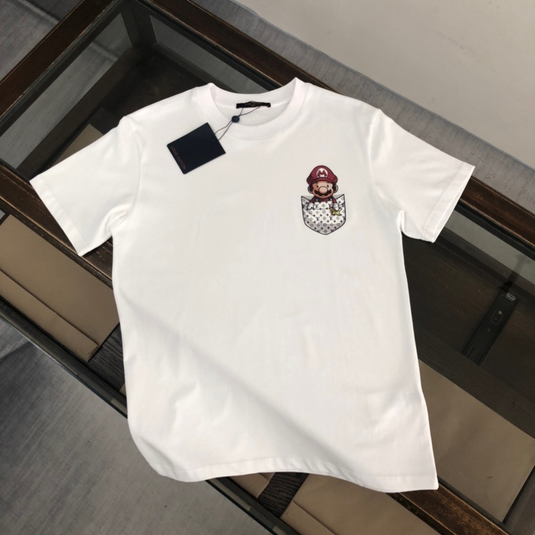 designer,replica,clothing,fake,1:1,lv,luxury,high quality LV Summer New Crew Neck Short-Sleeve T-Shirt (T4M561) designer,replica,clothing,fake,1:1,lv,luxury,high quality LV Summer New Crew Neck Short-Sleeve T-Shirt (T4M561)