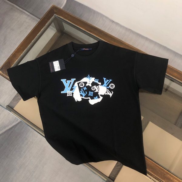 designer,replica,clothing,fake,1:1,lv,luxury,high quality LV Summer New Crew Neck Short-Sleeve T-Shirt (D6UVH3)