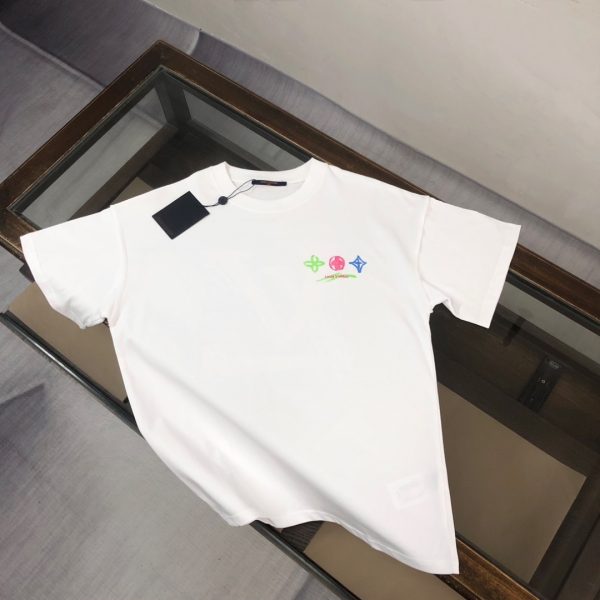 designer,replica,clothing,fake,1:1,lv,luxury,high quality Louis Vuitton boutique style crew neck short-sleeved T-shirt (G8ZWLW)