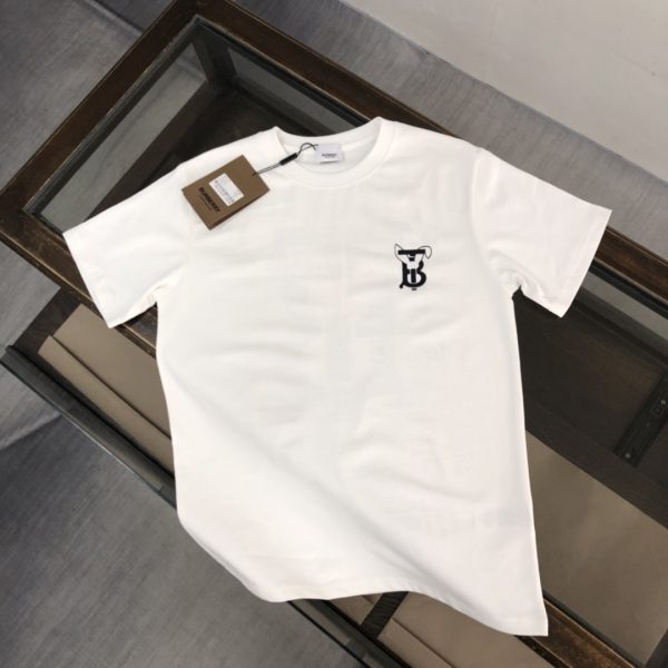 designer,replica,clothing,fake,1:1,lv,luxury,high quality Burberry Summer New Crew Neck Short-Sleeve T-Shirt (YR6YCN)