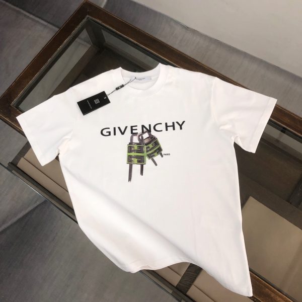 designer,replica,clothing,fake,1:1,lv,luxury,high quality Givenchy Summer New Crew Neck Short-Sleeve T-Shirt (MYL10C)