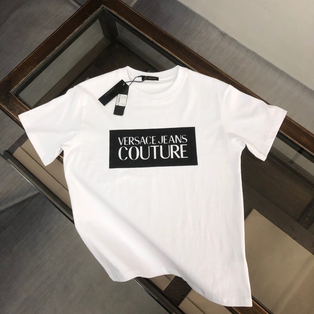 designer,replica,clothing,fake,1:1,lv,luxury,high quality Versace Summer New Crew Neck Short-Sleeve T-Shirt (1NTM3S)