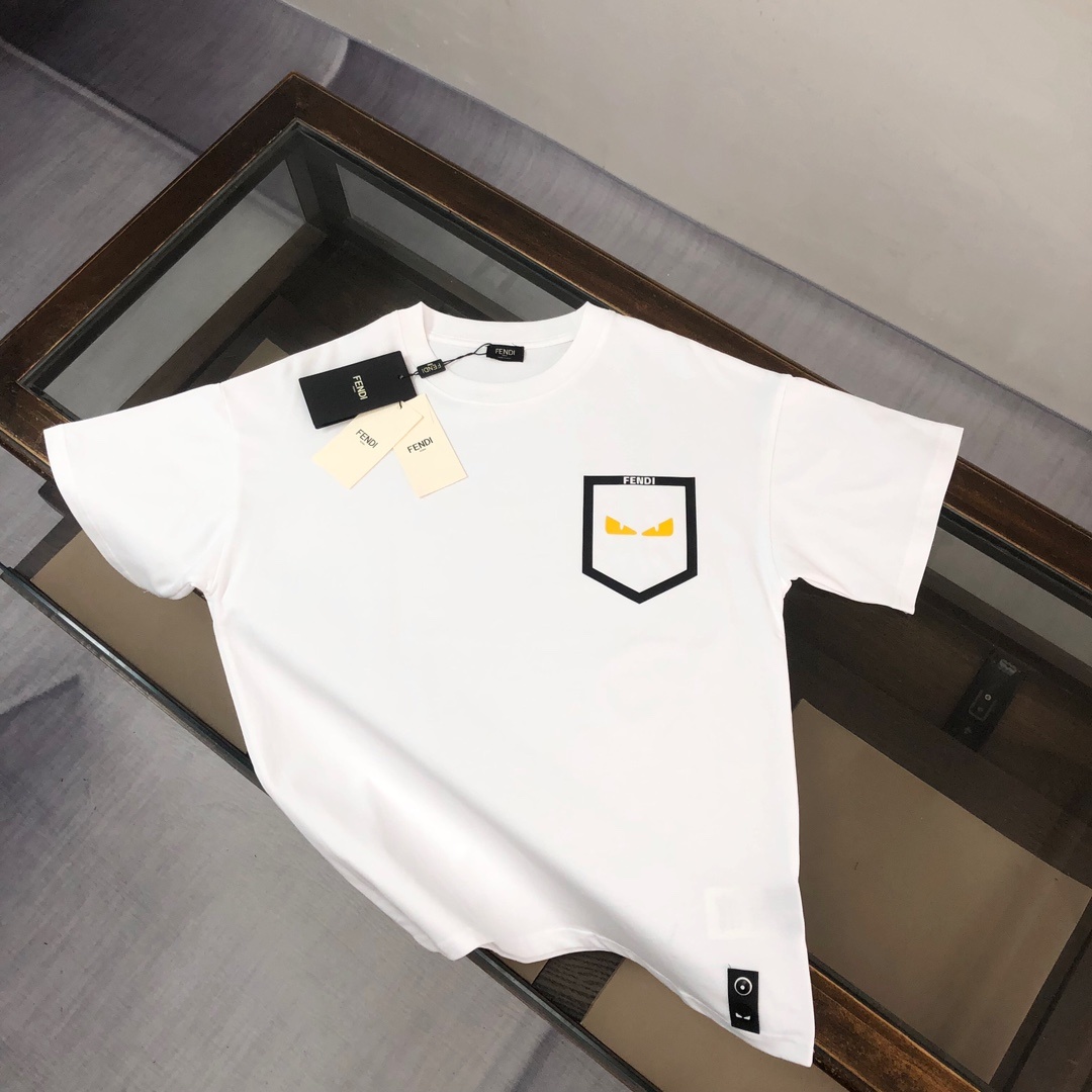 designer,replica,clothing,fake,1:1,lv,luxury,high quality FENDI boutique style crew neck embroidered short-sleeved T-shirt (2JLJ1A) designer,replica,clothing,fake,1:1,lv,luxury,high quality FENDI boutique style crew neck embroidered short-sleeved T-shirt (2JLJ1A)