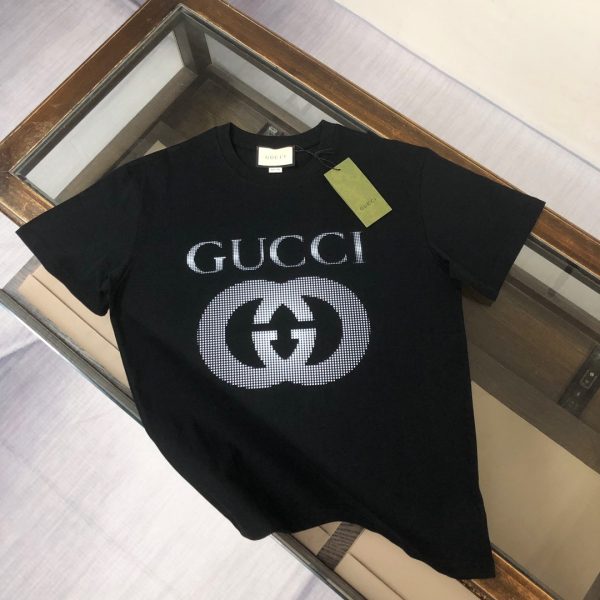 designer,replica,clothing,fake,1:1,lv,luxury,high quality GUCCI Summer New Crew Neck Short-Sleeve T-Shirt (JYCN41)