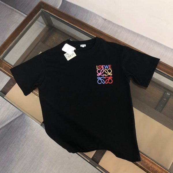 designer,replica,clothing,fake,1:1,lv,luxury,high quality LOEWE Summer New Crew Neck Short-Sleeve T-Shirt (1WTFW3)