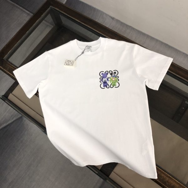 designer,replica,clothing,fake,1:1,lv,luxury,high quality LOEWE Summer New Crew Neck Short-Sleeve T-Shirt (77THXO)