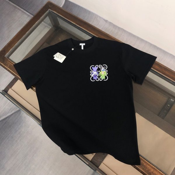 designer,replica,clothing,fake,1:1,lv,luxury,high quality LOEWE Summer New Crew Neck Short-Sleeve T-Shirt (H2671N)