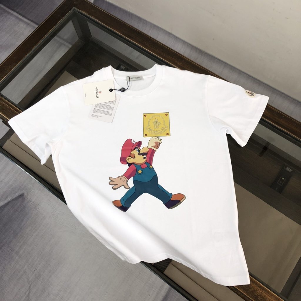 designer,replica,clothing,fake,1:1,lv,luxury,high quality MONCLER’s latest couple short-sleeved T-shirt (14I673)